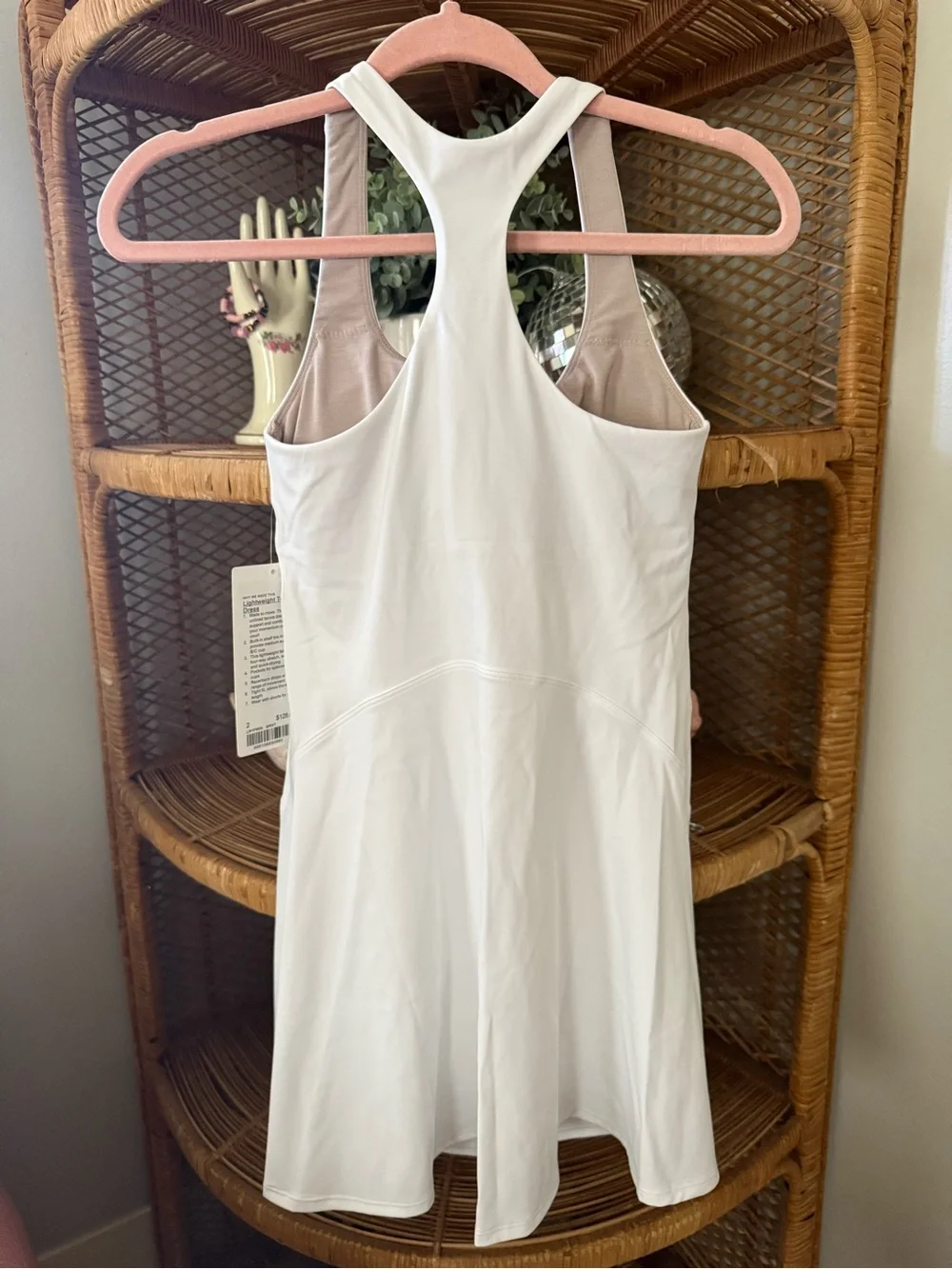 BNWT lululemon White Lightweight Tennis Dress